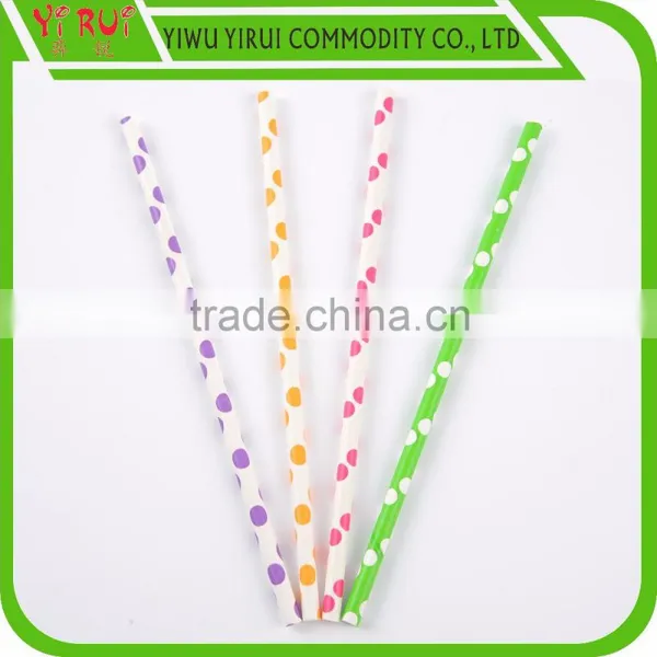 Kinds of Pattern pp Spiral Drinking Straws With Dual Colors photo-3