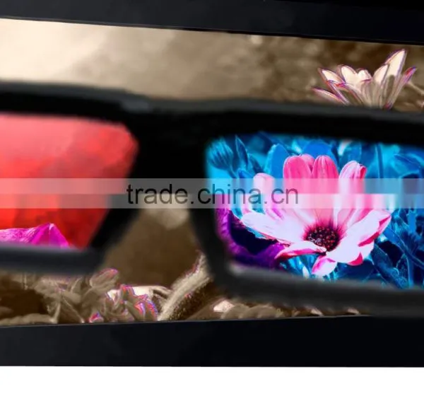 Kawachi Professional Resin Frame 3D Glasses Anaglyph Glasses for Movie Game-Red & Cyan photo-4