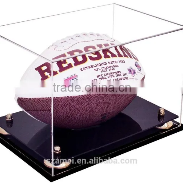 Hot Selling OEM Service High Quality Fashionable Acrylic Football Display Boxes / Racks for Football Fans photo-2