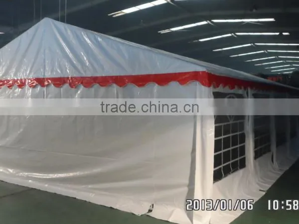 Galvanized or Powder Coated PE PVC Steel Waterftoof Folding Tent High Quality photo-3