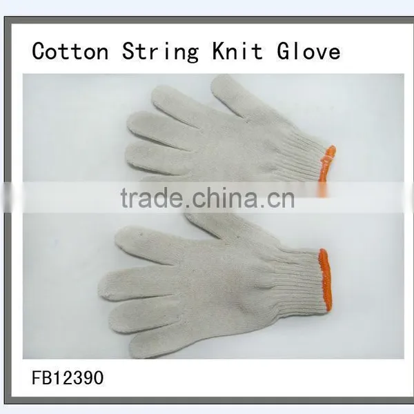 Cotton String Knit Glove
