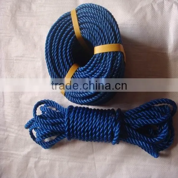 100% New Material Twisted PE Rope for Marine Port photo-3