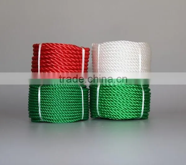 6mm Twisted Cord PP Plastic Rope photo-3