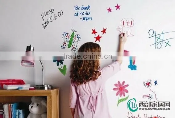 Magnetic White Board Soft Magnetic Whiteboard Stick on Wall Soft Magnetic Wallpaper Ferrous Magnetic Whiteboard photo-3