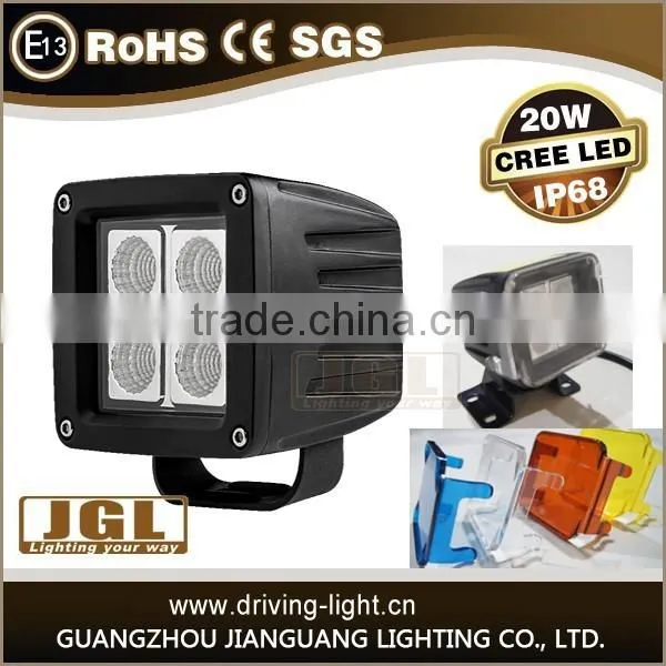 Guangzhou Factory Big Discount 4x4 Led Driving Light 20w Led Work Light photo-6