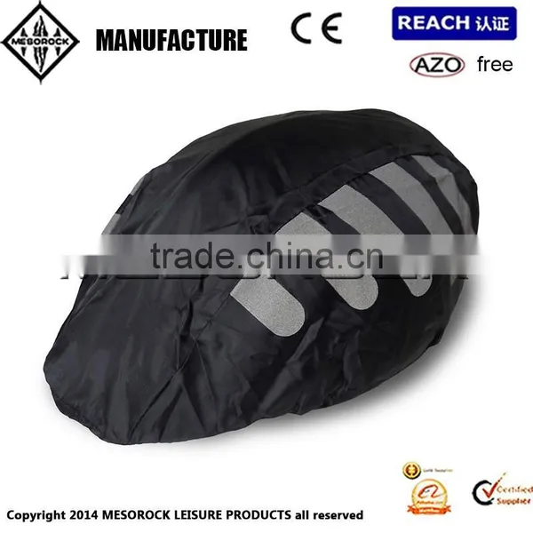 High Visibility Reflective Waterproof Bicycle / Bike Helmet Covers - One Size Fits All photo-3