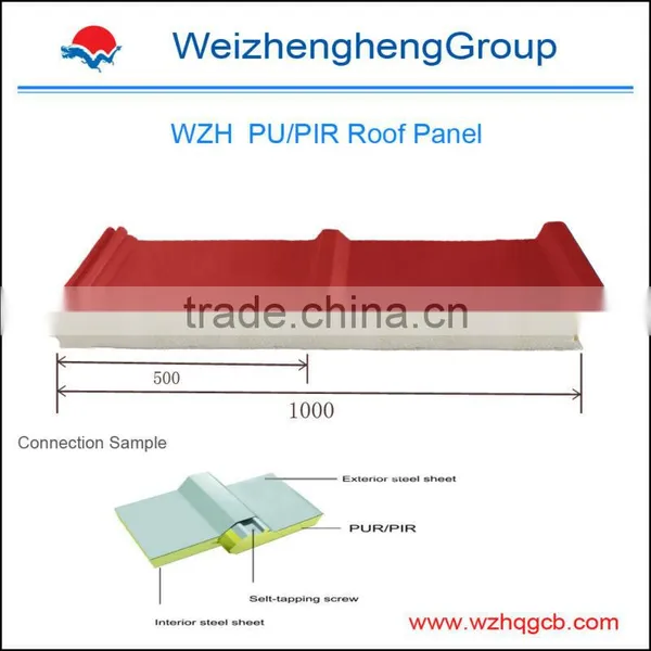 pu Sandwich Panel / Sandwich Panel / Polyurethane Sandwich Roof Panel