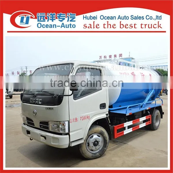 Aluminum Vacuum Tank Truck 4000L With Optional Chassis photo-3