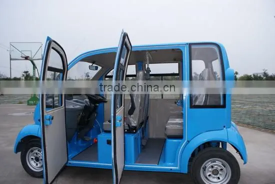 48V 4-5 Seats Electric Golf Cart Tourist Car Passenger Mini Car With Doors photo-2