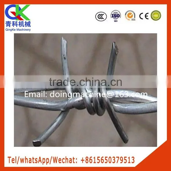 1000kg Double Strands of Barbed Wire Mesh Machine photo-3