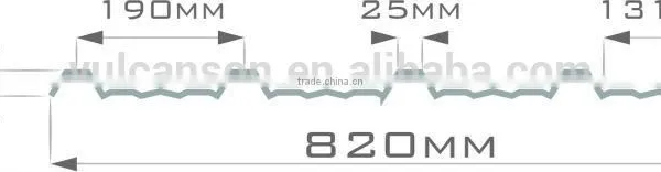 Co-Extruded Plastic Polycarbonate Corrugated Roofing Sheet (Valuview Green TRIMDEK) photo-6