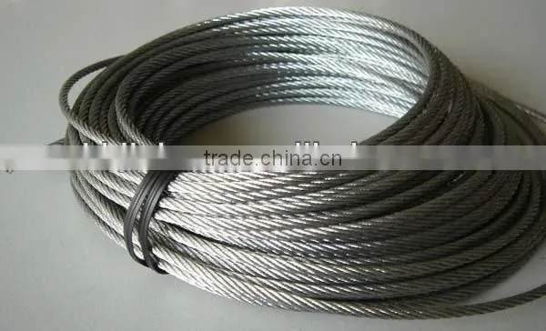 Ungalvanized Steel Wire Rope for Ordinary Use Made in China