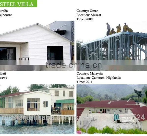 Newest Modern Style Prefabricated House,light Steel Villa for the Appartement photo-3