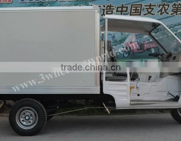 2015 China Chongqing Export 3 Wheel Car With Van Closed Cargo Box for Sale photo-6