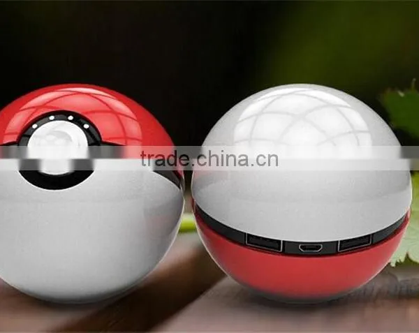 New Arrival For Pokemon Go Game Cosplay Power Bank 12000 MAh Pokeball Mobile Charger photo-3