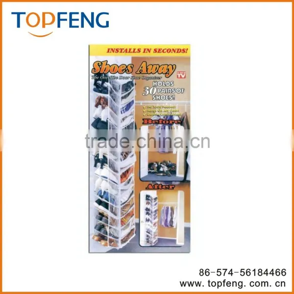 Shoes Organizer/shoes Away/fabric Shoe Organizer/30 Pocket Hanging Shoe Organizer photo-2