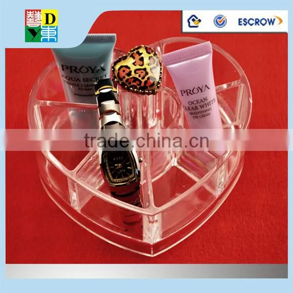2016 New Design Makeup Organizer/Clear PMMA Acrylic Cosmetic Display From Shenzhen Yidong photo-3