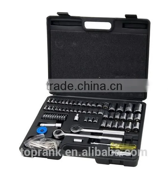 75 Piece 1/4" & 3/8" DR. Sockt Set photo-3