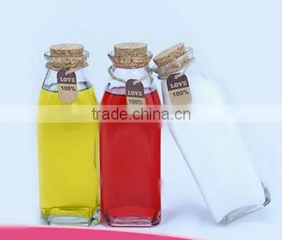 Clear Glass Juice Bottle / Glass Milk Bottle photo-2