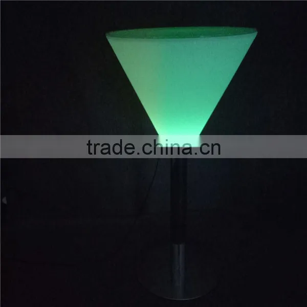 Best Selling Outdoor Party Bar Furniture With LED Epistar LED Lights 56*56*115cm photo-2