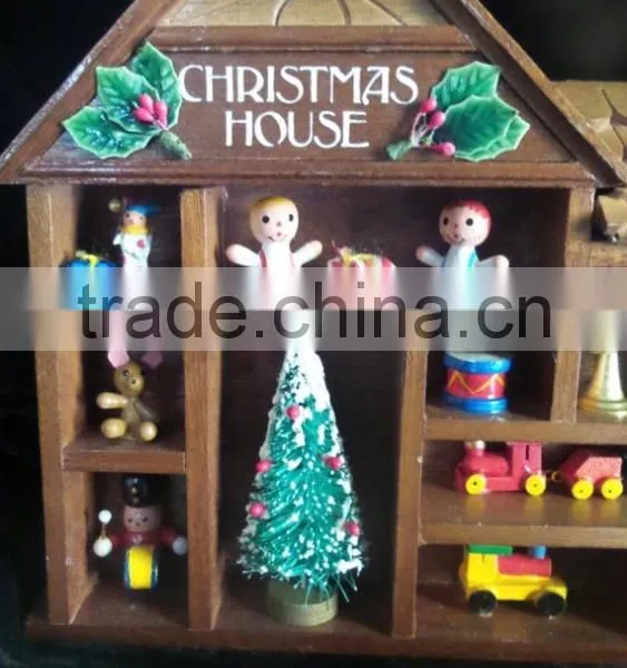 Wall Mountable Christmas House Scenery photo-2