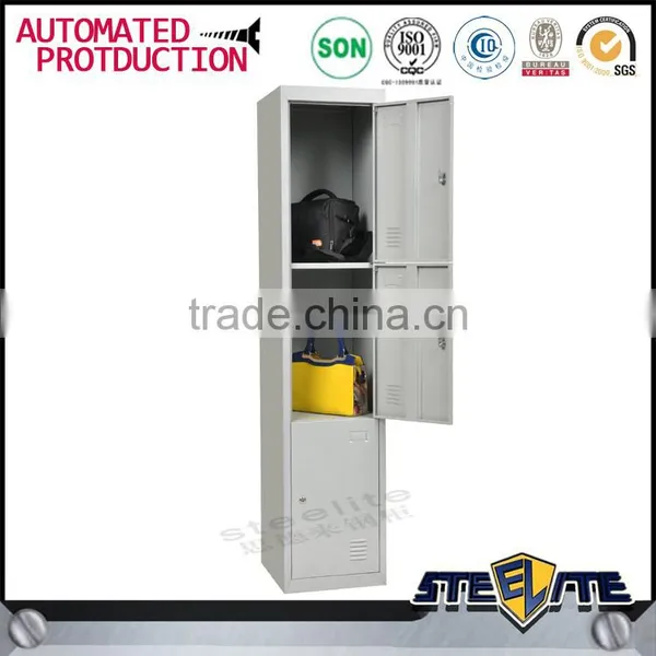 Decorative Design 3 Door Metal Locker Steel Bathroom Shoe Locker photo-5