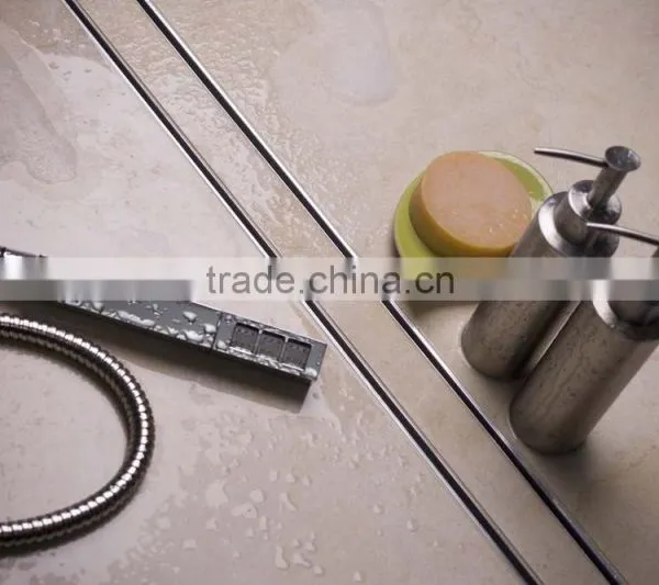 JINXIN 304 Linear Floor Drain With Tile Insert_linear Tile Insert Drain photo-2
