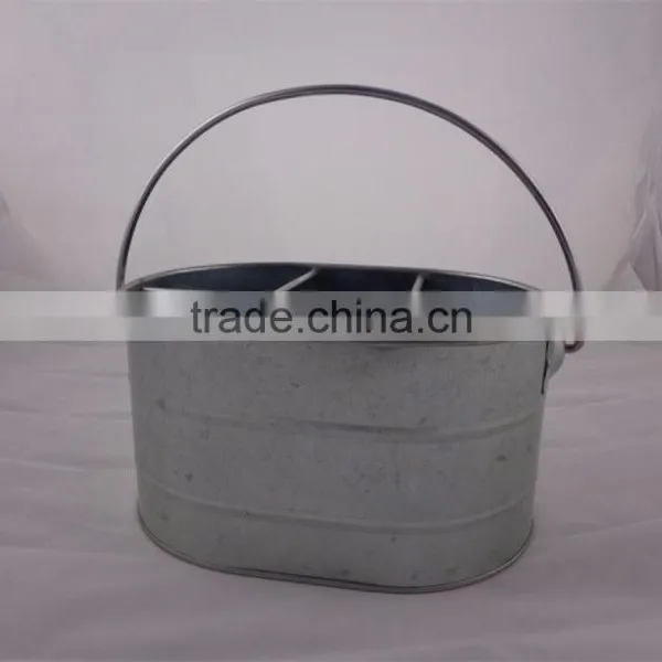 Galvanized Utensil Caddy photo-3