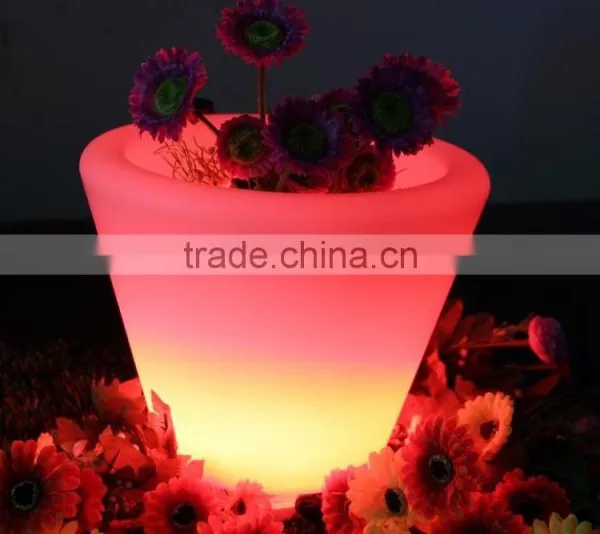 Innovative Fashionable Rechargeable Led Ice Bucket, Led Flower Planters photo-3