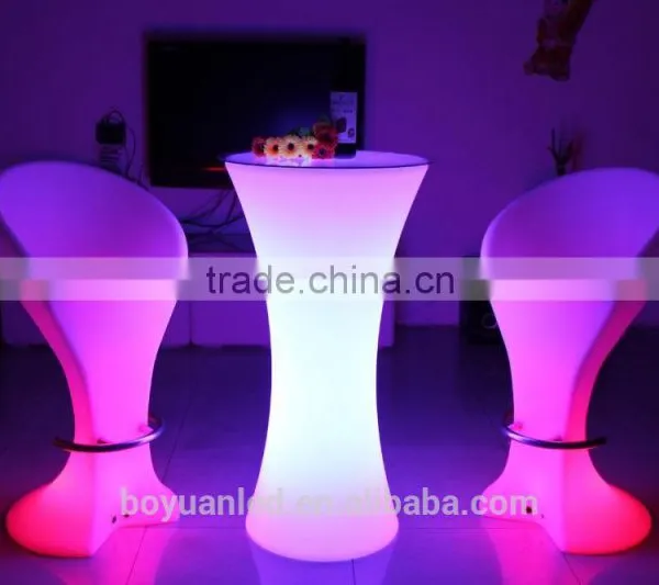 Led Illuminated Cocktail Table Illuminated Furniture Offece Chair photo-5