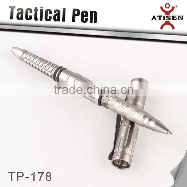 New Arrival Aluminum Tactical Self Defense Pen Glass Breaker Tool photo-2