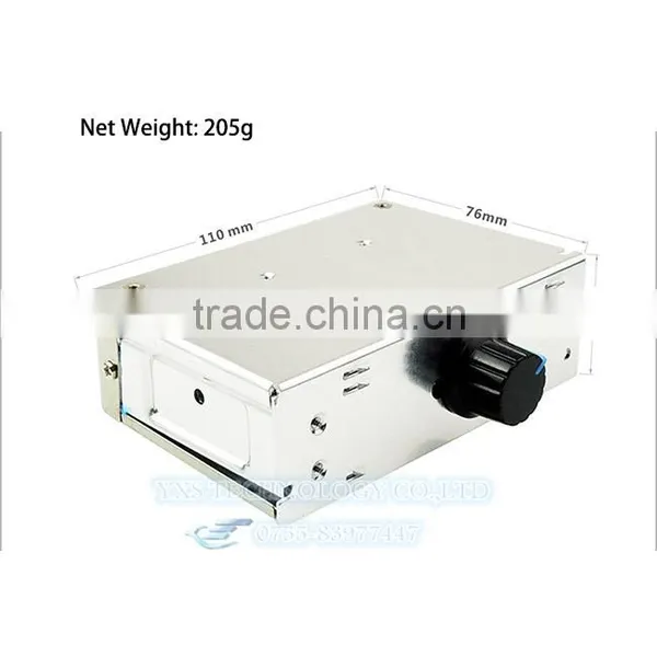 PWM DC Motor Speed Controller 12-50V 30A 500W Metal Switch Dimmer Governor photo-3