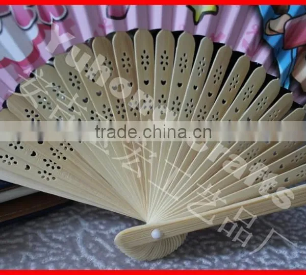 Promotional Japanese Paper Fan With Customized Logo photo-3