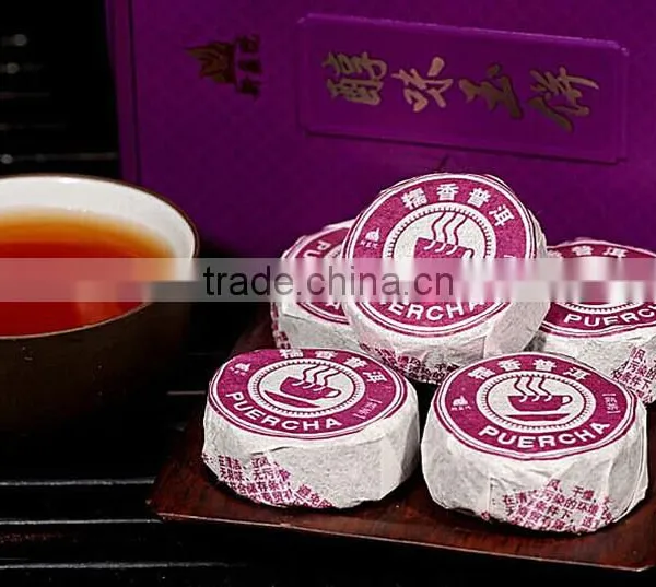 Sticky Rice Flavor Mini Puer 5g per Piece Fragrant Mini Cake,Glutinous Rice pu Erh Tuo Mini Puer Tea photo-4