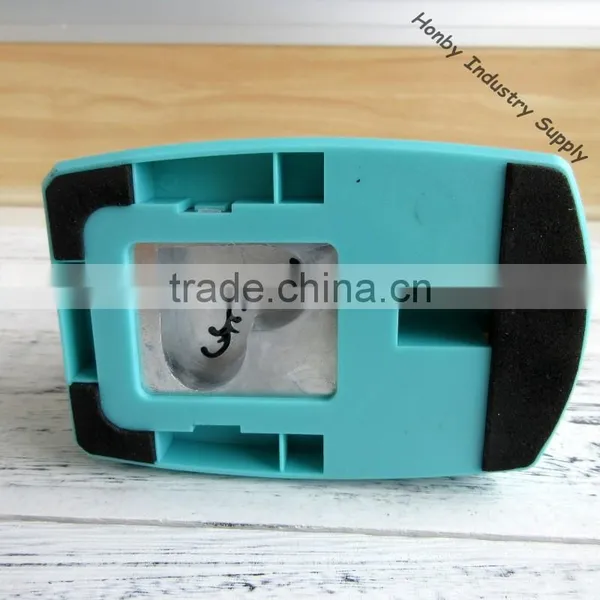 11.2*7.5*9.9cm ABS Plastic And Alloy Colorful Paper Craft Punch For Scrapbooking photo-5