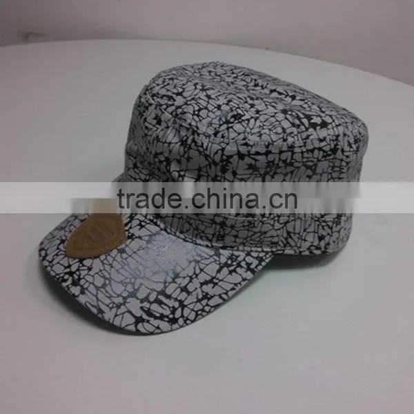 Military Baseball Hats and Caps Custom Leather Patch Fashion Military Caps photo-2