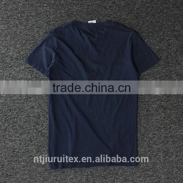 100% Cotton Crack Printing Men T-shirt photo-2