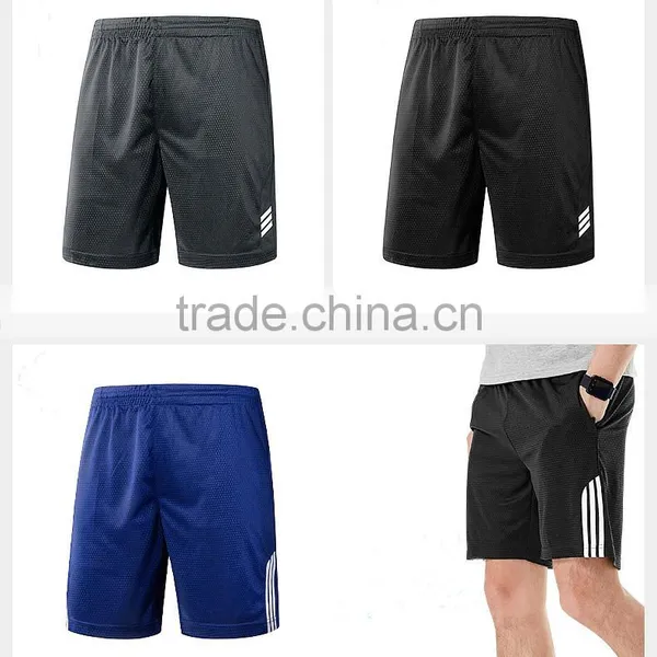 2016 Men Clothing 100% Polyester Dri-fit Fifth Custom Mens Gym Shorts photo-2