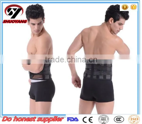 2016 Shuoyang Hot Selling Back Pain Relief Waist Trainer , Waist Trimmer , Lower Back Support Belt photo-3