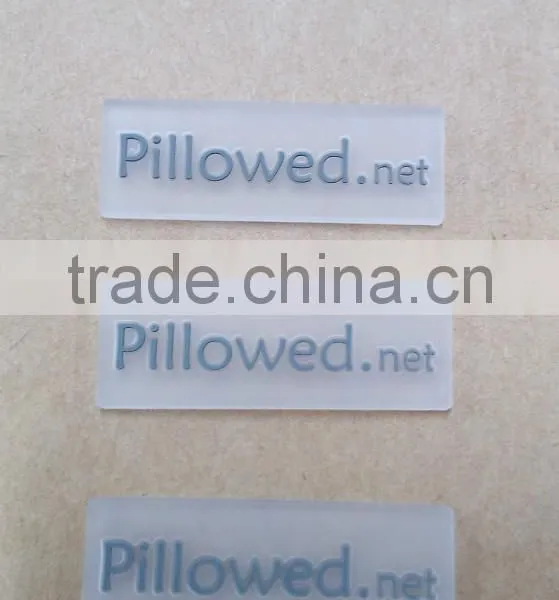 Qingdao Direct Factory High Quality Custom 3D Soft PVC Rubber Patches Transparent Rubber Label photo-3