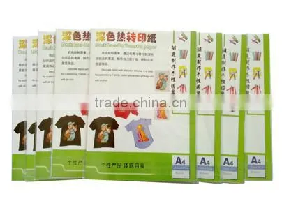 Sublimation Black T-shirt Transfer Paper for Leather photo-2