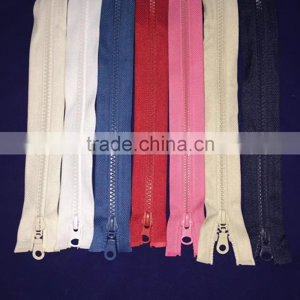Number 5 Zipper Plastic Pink White Black photo-4
