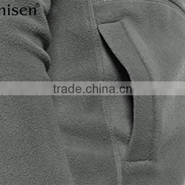 Polar Fleece Outdoor Wholesale Men's Fleece Jacket photo-5