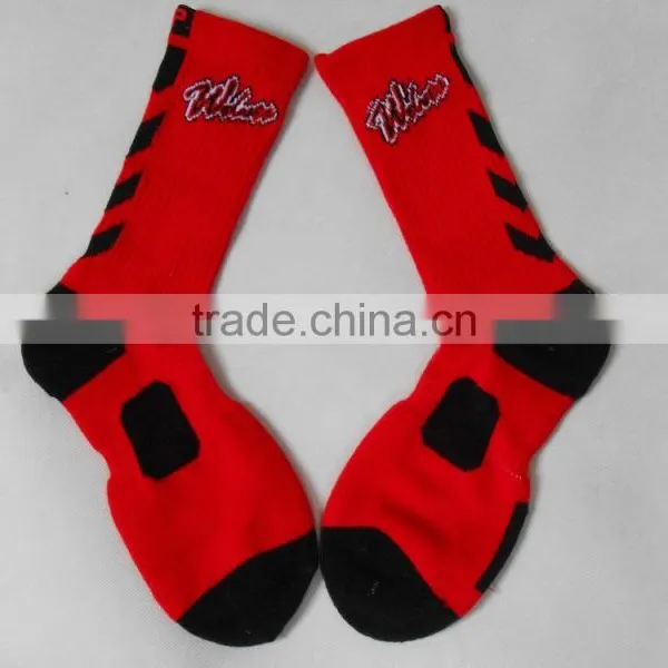 Customs Knitted Cotton Sports Elite Socks photo-5