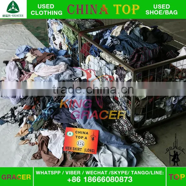 Factory Wholesale Packaging in Bales 45kg Bulk Used Clothing photo-5