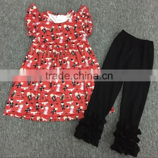 Wholesale Children Outfit Easter Bunny Printed Boutique Clothing Baby Girl Boutique Clothing Sets Easters Outfits photo-4