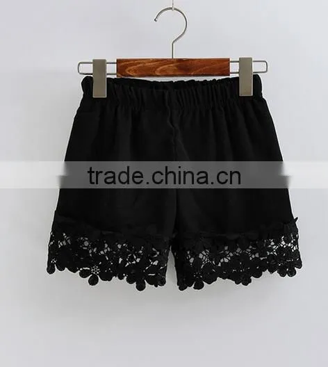 EY0612P Summer Ladies 2017 Classics Shorts With Lace Hem photo-2