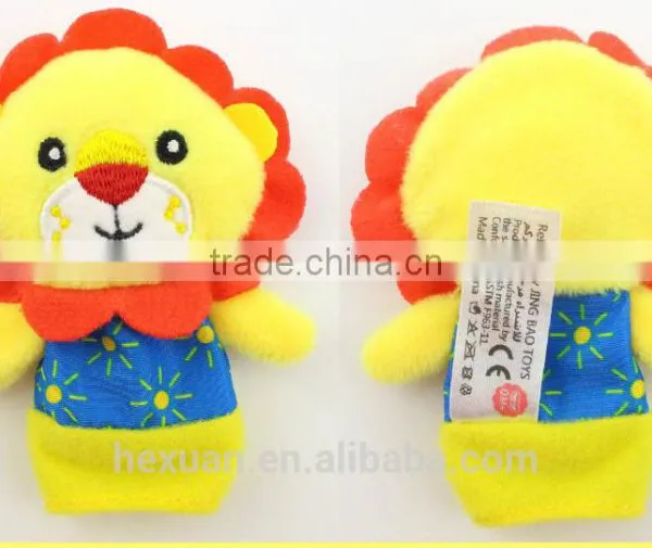 New Design Funny Animal Cartoon Mouse Plush Finger Puppet Customized Stuffed photo-2