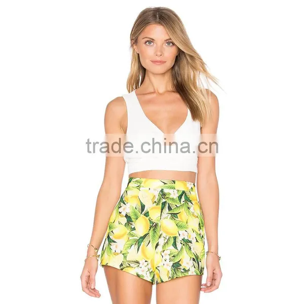 Deep Cut Wholesale Two Piece Sweat Shorts and Crop Top for Women photo-3