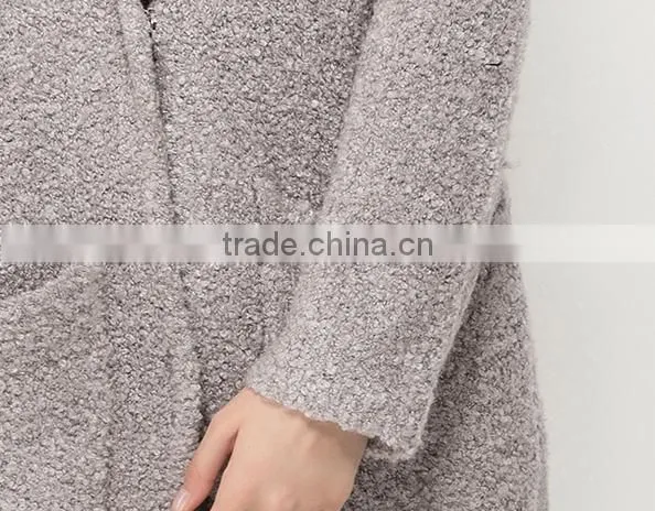 Newest Ladies v Neck Long Sweater Cardigan With Pockets photo-6